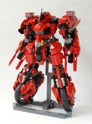 Illustration for article titled The Incredible World of Giant LEGO Mechs